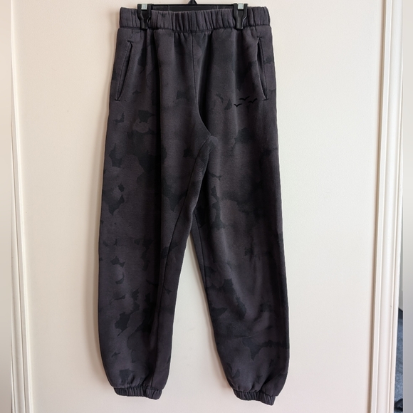LAZYPANTS Pants - Charcoal Camouflage Jogger Pants